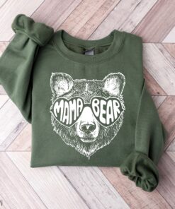 cute mama bear sweatshirt for mom life new mom gift baby shower personalized mom shirt best mama bear sweater dfgs2