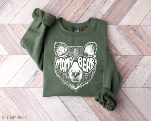 cute mama bear sweatshirt for mom life new mom gift baby shower personalized mom shirt best mama bear sweater dfgs2 scaled