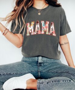 cute mama flower t shirt for moms trendy mama shirt best mom ever gift cute womens mother day shirt ogscf