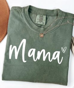 cute mama heart shirt for new moms happy mothers day gift vintage mom life t shirt best mom ever shirt xgxgm