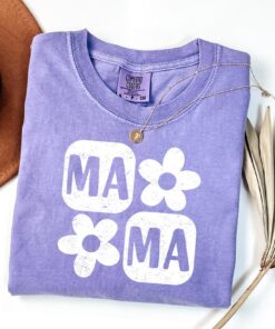 cute mama shirt floral mom life crewneck best mom ever shirt retro womens apparel personalized mothers day gifts npar0