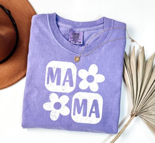 cute mama shirt floral mom life crewneck best mom ever shirt retro womens apparel personalized mothers day gifts npar0