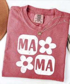 cute mama shirt floral mom life crewneck best mom ever shirt retro womens apparel personalized mothers day gifts vsuoi