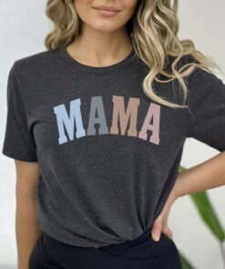 cute mama shirt for mothers day birthday gift mom life t shirt personalized gifts for moms baby shower celebrations a81co