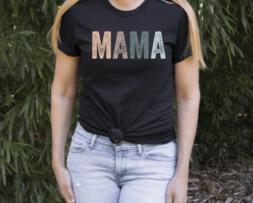 cute mama shirt for mothers day gift funny mom life t shirt personalized birthday gift for her baby shower wk2g7
