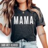 Cute Mama Shirt for Mothers Day New Mom Announcement Baby Reveal Tee Trendy Cool Mom T-Shirt Unique Mom Life Apparel