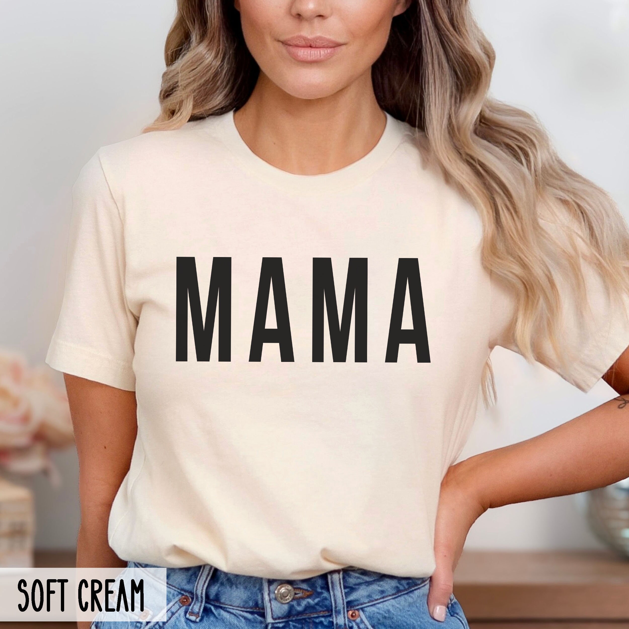 cute mama shirt for new moms baby reveal tee best mom ever shirt trendy mothers day gift cool mom t shirt orbt8