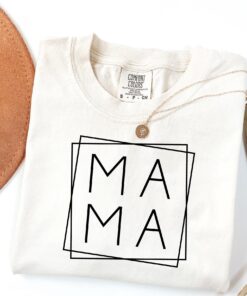 cute mama shirt for new moms funny mom life shirt mothers day gift pregnancy announcement t shirt qm9k5