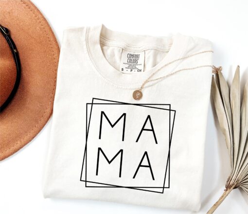 cute mama shirt for new moms funny mom life shirt mothers day gift pregnancy announcement t shirt qm9k5