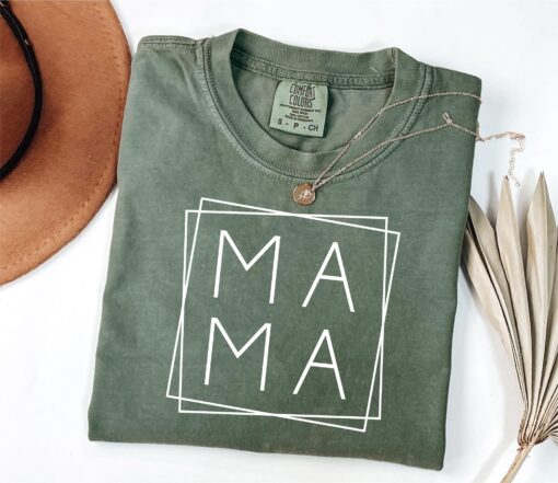 cute mama shirt for new moms funny mom life shirt mothers day gift pregnancy announcement t shirt