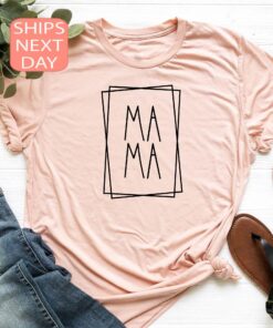 cute mama shirt for women funny mom t shirt mothers day gift personalized tee best mom ever shirt pbtm3