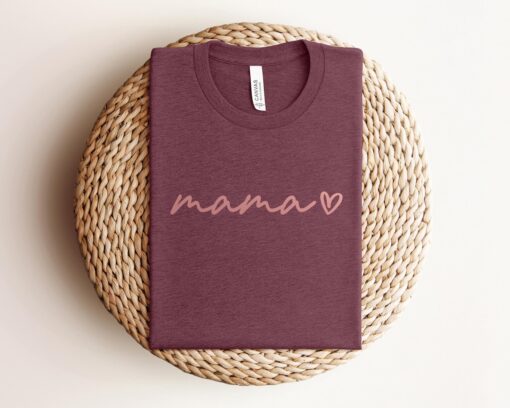 cute mama shirt with heart for new moms best mom ever t shirt perfect for mothers day gifts and cute mom life apparel mlbvt scaled