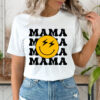 cute mama smiley face t shirt trendy mother tee for mom life perfect for mothers day gifts and funny mom shirts hmbbb