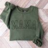 cute mama sweatshirt for moms best mothers day gift new mom crewneck sweater pregnancy announcement apparel kv6yj