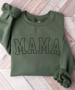 cute mama sweatshirt for moms best mothers day gift new mom crewneck sweater pregnancy announcement apparel kv6yj