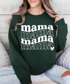 cute mama sweatshirt for mothers day best mama shirt new mom gift pregnancy announcement apparel wt8yn