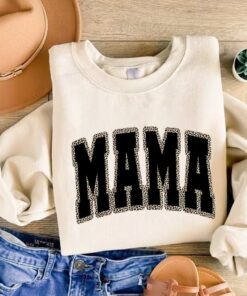 cute mama sweatshirt for mothers day grandma and nana shirt new mom crewneck best mom tee for gifts x5adv