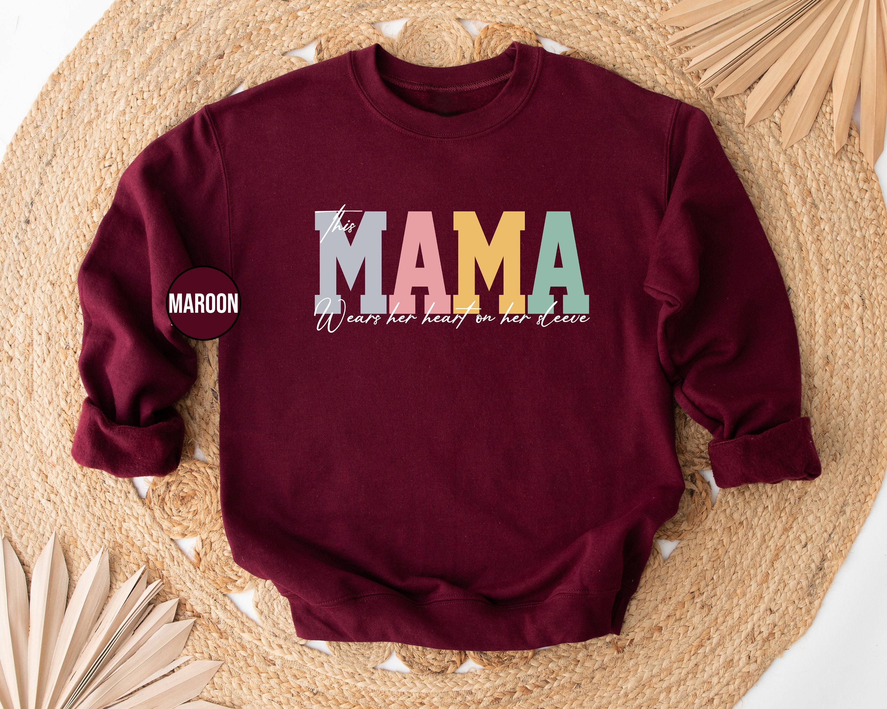 cute mama sweatshirt hoodie for moms trendy mom life clothing pregnancy announcement gifts for mothers day ee5po scaled