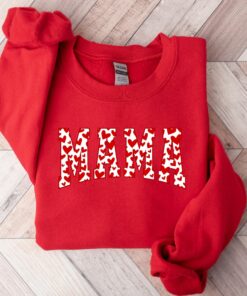 cute mama sweatshirt with red hearts for mothers day and valentines day unique mom life shirt gift 3jeh4