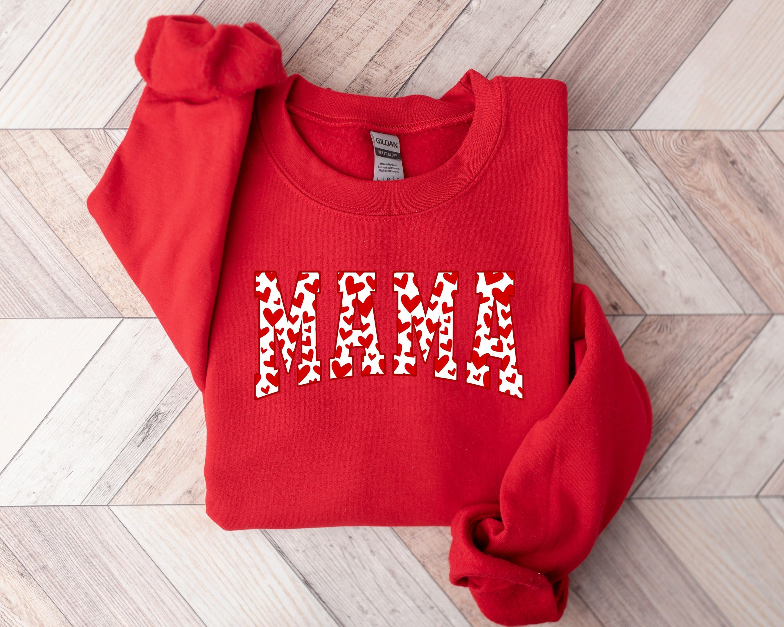 cute mama sweatshirt with red hearts for mothers day and valentines day unique mom life shirt gift 3jeh4 scaled