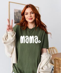 cute mom life shirt with floral design for mothers day gifts and baby shower celebrations ygckp