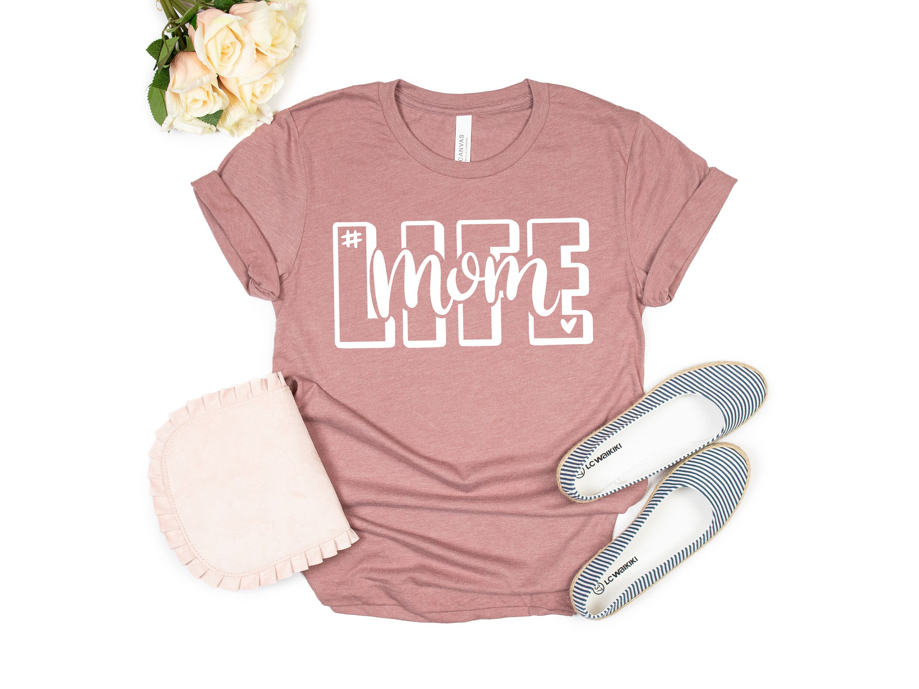 cute mom life shirt with heart design for mothers day new mom gift best mom ever t shirt jrls1 scaled