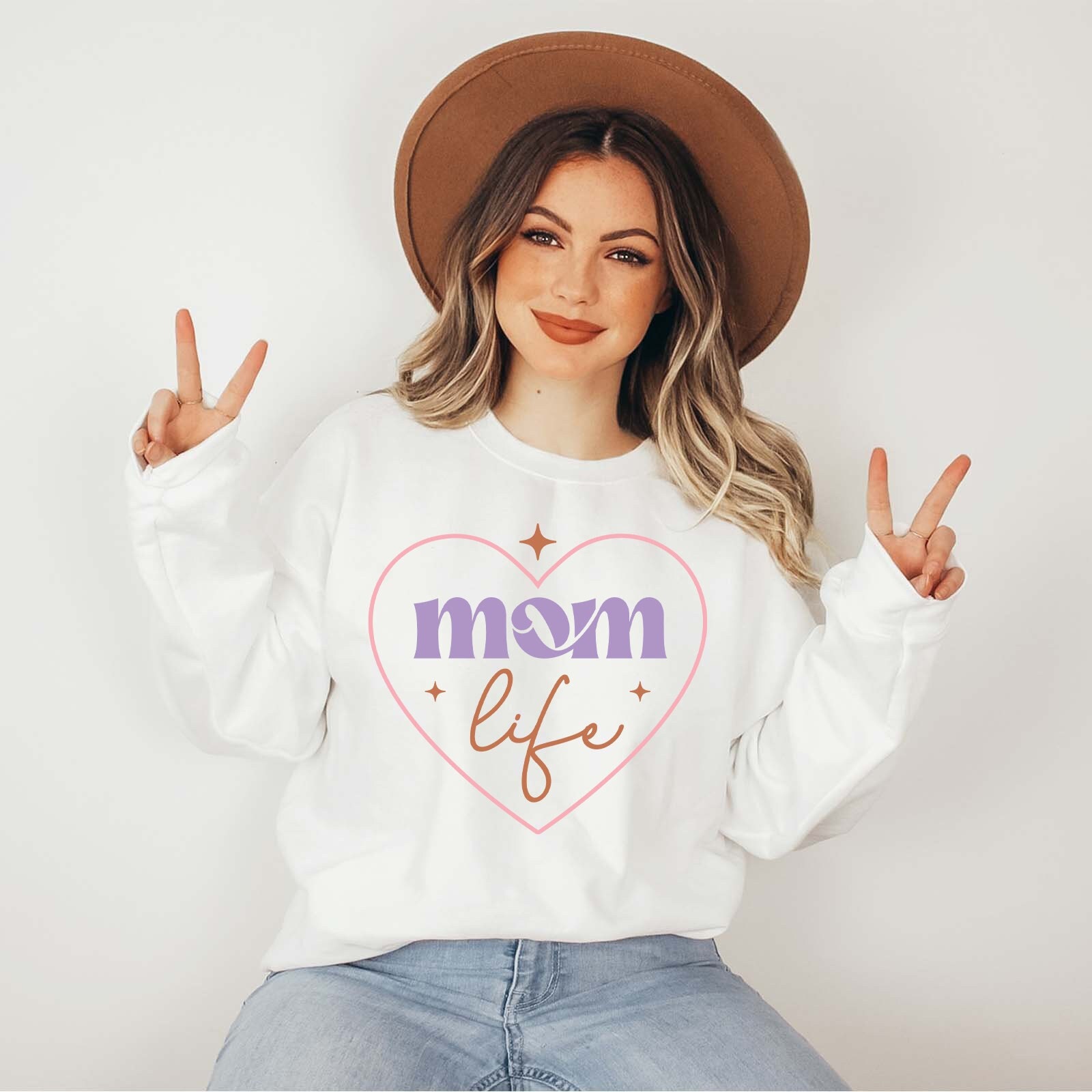 cute mom life sweatshirt funny mama shirt for mothers day gift best mom ever t shirt cool mom apparel