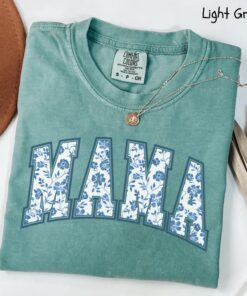 cute mom shirt with bow design for mothers day gift vintage aesthetic chinoiserie style comfortable womens tee ousgj