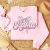 cute mom shirt with pink bow vintage mama sweatshirt ideal for mothers day gifts and baby shower celebrations 0lnnc scaled