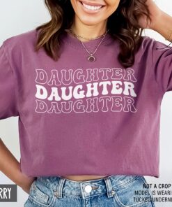 cute mother daughter shirt vintage style oversized tee trendy gift for mom and daughter retro groovy design veghh