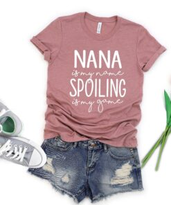 cute nana shirt for grandmothers personalized gift t shirt unique grandma tee perfect for mimi and gigi celebrations nbqcn