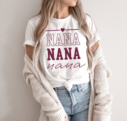 cute nana shirt for mothers day and birthday gift from grandkids personalized nana t shirt for grandchildren 0rjld