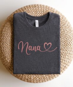 cute nana sweatshirt and t shirt for grandma birthday gift personalized nana shirt unique grandmother tee for mimi gigi fl9re