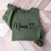 cute nana sweatshirt and t shirt for grandma birthday gift personalized nana shirt unique grandmother tee for mimi gigi wgsiz scaled