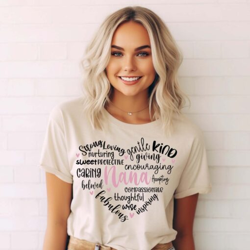 cute nana t shirt for grandmothers kind grandma tee for mothers day unique announcement shirt for nana 1izlc