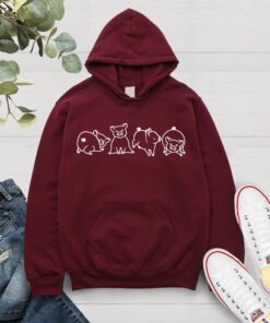 cute pig sweatshirt for pet lovers funny pig print shirt unique gift for pig owners comfortable animal lover apparel it0p3