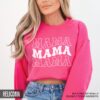 cute retro mama sweatshirt funny mom shirt for mothers day birthday gift new mom hoodie unisex fit crewneck xkcrc