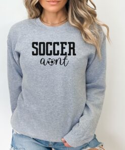 cute soccer aunt sweatshirt gift for aunts funny soccer aunt shirt best aunt ever apparel eilzc