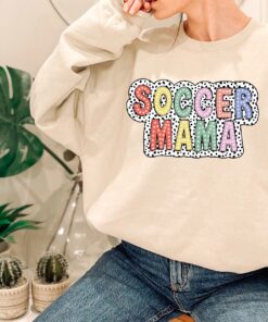 cute soccer mama shirt for women with dalmatian dots best soccer mom t shirt for birthdays and everyday wear cmqmc