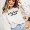 cute twin auntie sweatshirt twintastic crewneck for new twin aunts sister of twins gifts for twin moms ghrf3 scaled