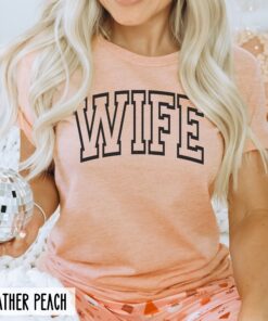 cute wife shirt for anniversary engagement birthday gift unisex fit just married t shirt for bride to be nmbjn