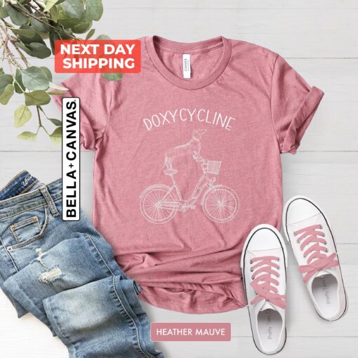 dachshund on bicycle shirt for pharmacists funny veterinary mom life t shirt unique pharmacy humor gift disbh