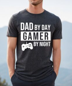 dad by day gamer by night shirt for gaming dads funny fathers day gift cool gamer dad t shirt 2ajgt