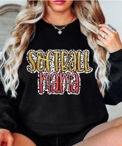 dalmatian glitter softball mama sweatshirt for women stylish sport apparel softball fan gear nd4uk