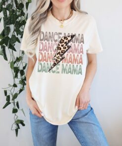 dance mom life shirt with leopard print for dance mama gifts and dance teacher appreciation prr8i