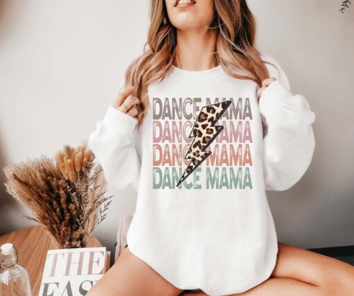 dance mom sweatshirt leopard print mothers day gift dance teacher shirt cute dance lover crewneck tee outl7 scaled