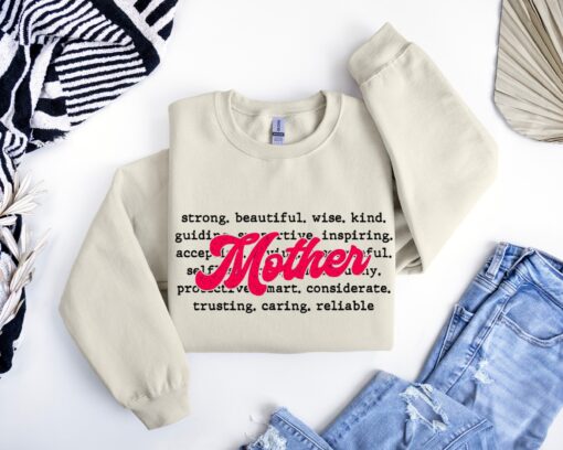 definition of mother sweatshirt for new moms cute mom shirt ideal mothers day gift personalized gifts for her npmco