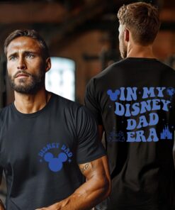 disney dad shirt in my disney dad era pregnancy announcement cool dad shirt best dad ever fathers day gift q0mut