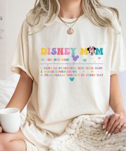 disney mom shirt for women featuring minnie mouse cute mama t shirt ideal for mothers day gifts and personalized mom gifts vmi5x