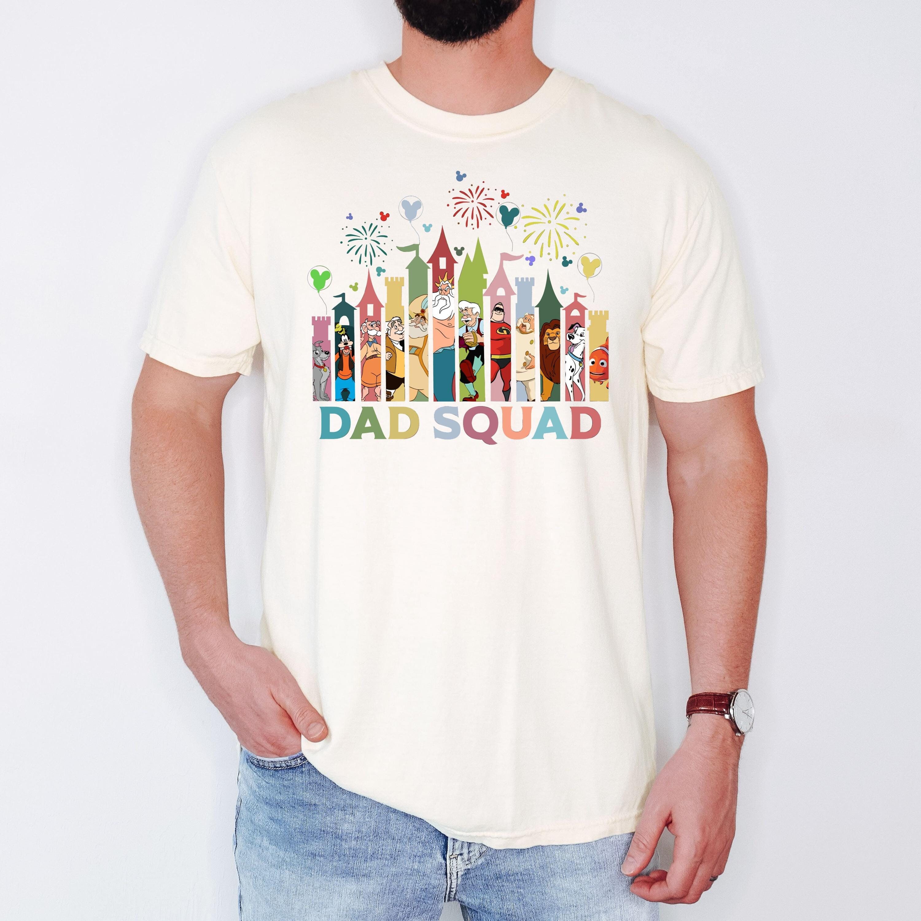 disney prince castle shirt for dad squad magical kingdom t shirt fathers day gift best dad ever shirt 8921m